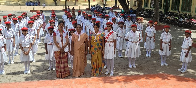 JRC Flag hoisting on 23-8-22