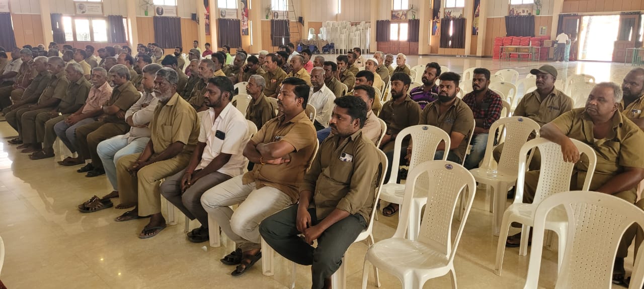 Christmas sharing with our Auto Drivers