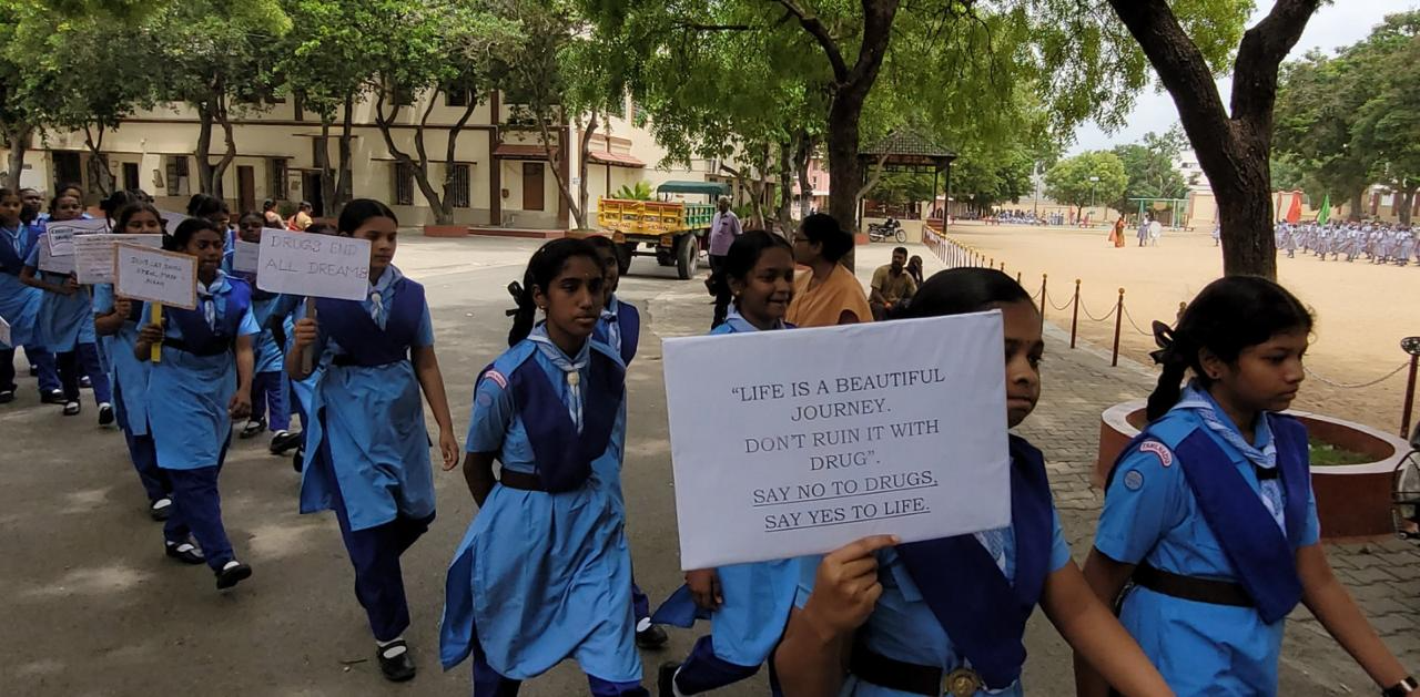 Junior Red Cross and Guides Awareness 