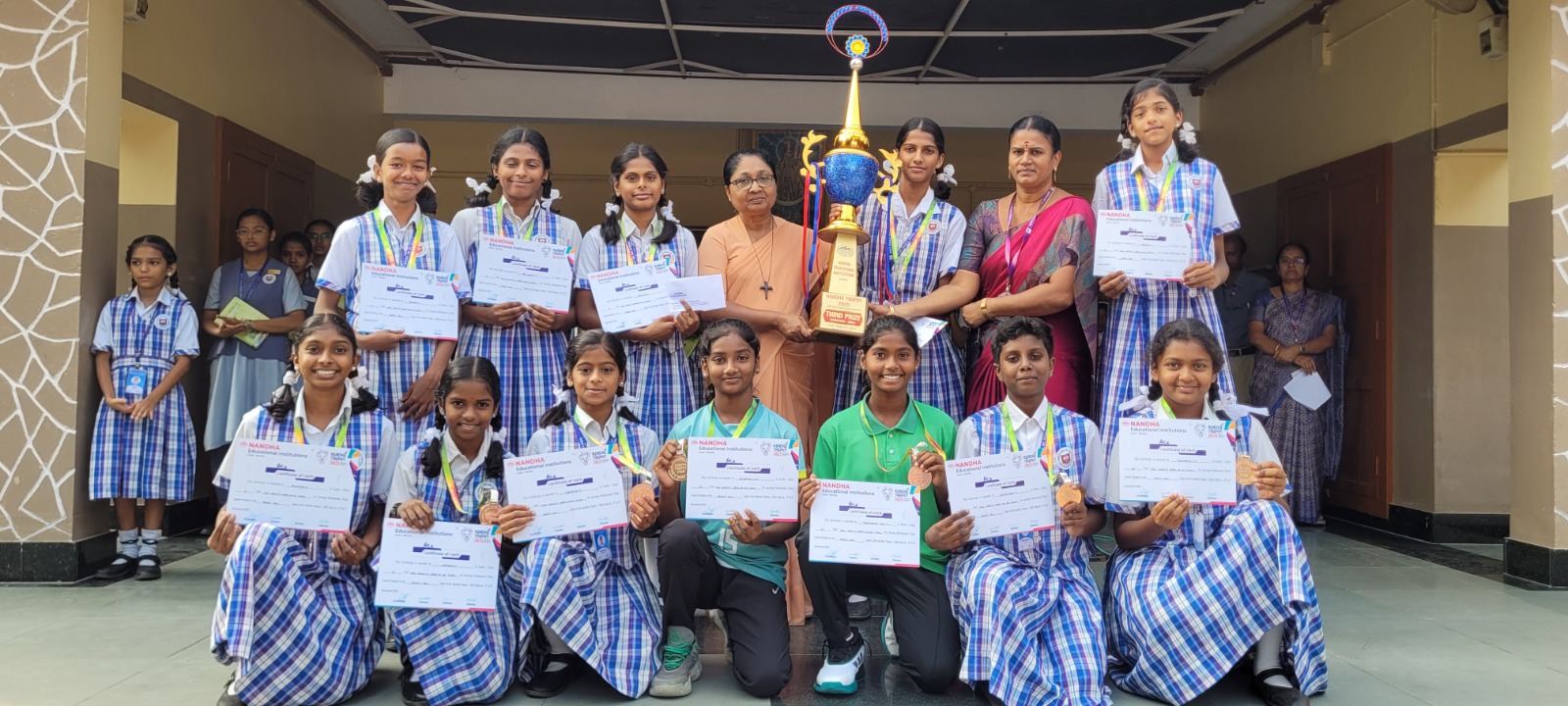 Basketball U14 team secured Third place