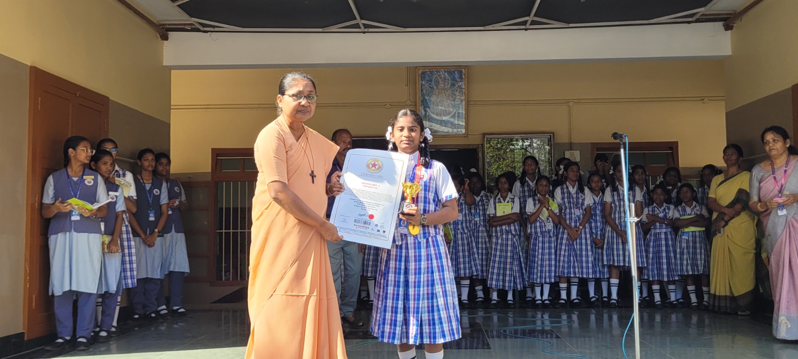 S. Kavisha Sree won Noble World Record